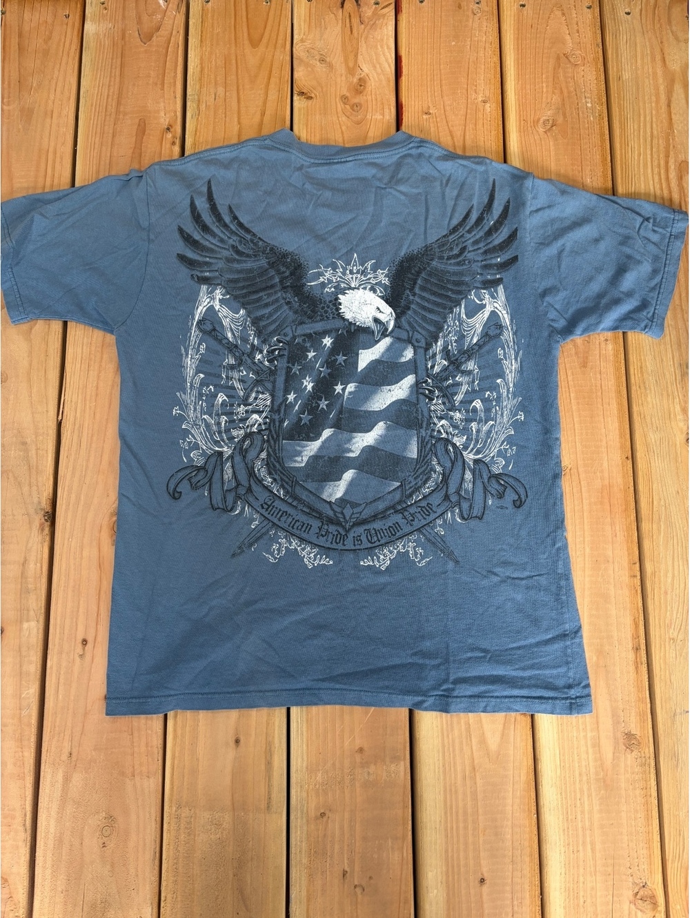 VTG American Eagle Graphic T-Shirt Made in USA Union made